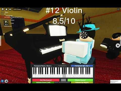 I tested every single font in a Roblox piano game!