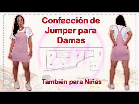 Aprende a elaborar un Jumper para Damas o Niñas.