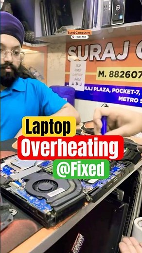 Gaming Laptop Overheating? Watch This HP Omen Repair #shorts
