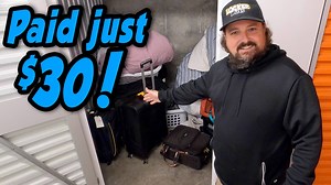 I paid just $30 for this locker on Storage Treasures auction website, and I figure I can't go wrong for that price. In this episode, we'll see just what the locker holds, and if I'll be able to turn a profit. I pull in my daughter Grace to help me on this one, and also to edit this video! This is the first Locker Nuts video edited by Grace, which makes this episode one of the most special ones to me yet. | Locker Nuts