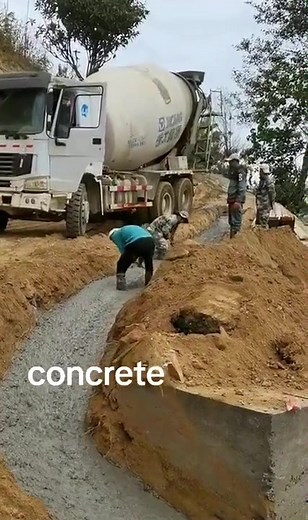 Unexpected Concrete Flow: Bad Construction Fail