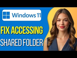 How to Fix "Cannot Access Shared Folder" Error in Windows 11 | Networking Problem Solution