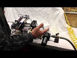 Gas Booster System with Air Control and Air Pilot Switch