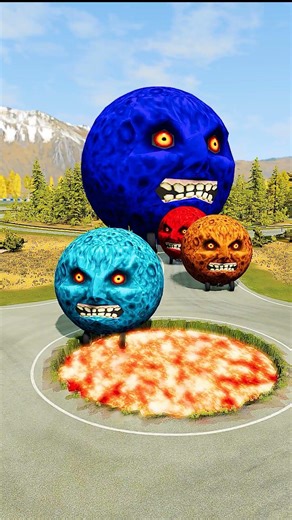 Big and Small Cars vs Jinu Half Demone- BeamNG Drive Gameplay#014 #automobile