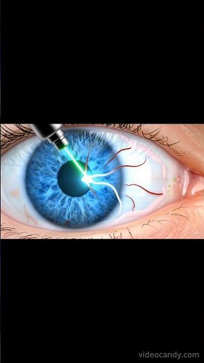 Laser photocoagulation- ophthalmologic procedure that a laser to create heat in the eye 3d