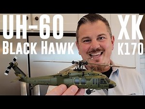 XK - K170 - UH-60 Black Hawk - RTF Heli