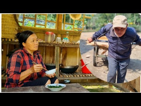 Home alone: ​​Ms. Lien takes care of the goats, tends the vegetable garden, and misses Mr. Vinh.