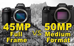 全画幅与中画幅 - 图像质量评测-尼康 Z7 II 与富士 GFX 50S II