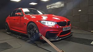 Another BMW M3 F80 modified by us here at Whifbitz and how good does it look in red! Feel free to subscribe to our Youtube channel: https://www.youtube.com/Whifbitz This M3 arrived with us totally standard and left with 736bhp, we fitted the following parts: *Insane Performance crank hub fix *Midland hybrid turbos *Whifbitz single midpipe *Whifbitz downpipes *NGK 97506 spark plugs *Ramair air filters in stock airbox *FTP Motorsport inlet pipe kit *FTP Motorsport chargepipes *BMW M5 EU5 injectors