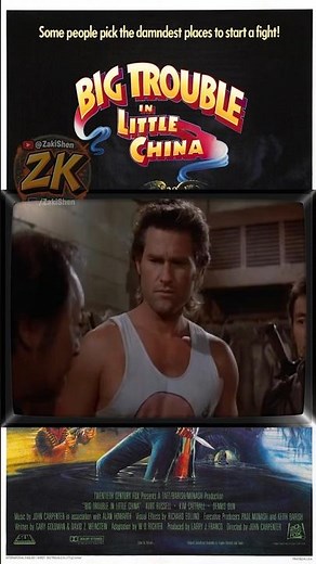 Golpe en la Pequeña China |33| Iconic Scenes | Kurt Russell Big Trouble in little china #80s #movie