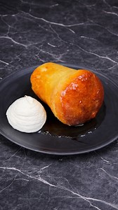 BABA’ Napoletano Soft sponge cake soaked in fragrant rum syrup , a true Italian classic🇮🇹 (For kids, simply skip the rum) #babá #italiandessert #australia | Simon Prest