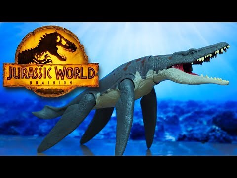 LIOPLEURODON!! Mattel Jurassic World Dominion Roar Strikers Review!! ---- Jurassic Collector