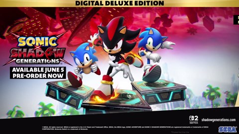 Sonic x Shadow Generations - Official Nintendo Switch 2 Pre-Order Trailer