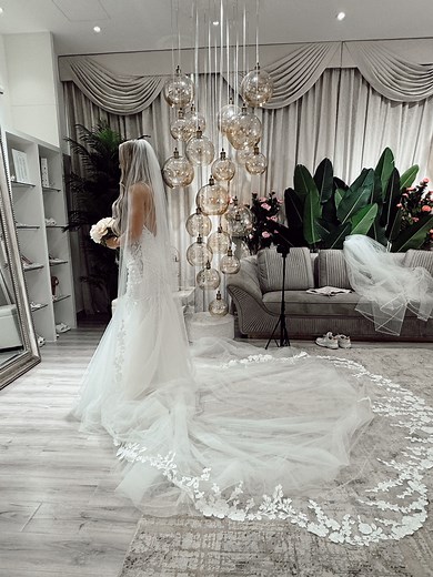 310K views · 1.4K reactions | From the first fitting to the last, watch my dream dress come to life!  #weddingdress #bride #wedding | Emily Hackett | Facebook