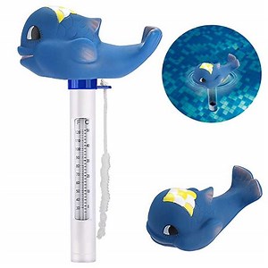 [Hot Item] Water Temperature Test Tube Swimming Pool Temperature Gauge Floating Pool Thermometer