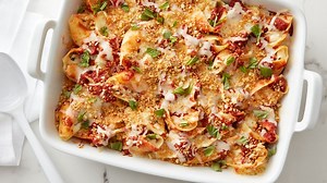 Chicken Parmesan-Stuffed Shells