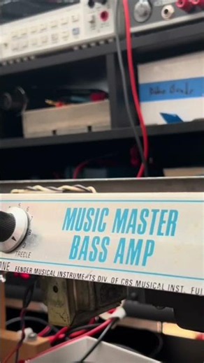 Modded 70’s Fender Music Master: best overdrive out there #fenderamps #guitaramp