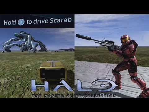 Using Forge Mode to Drive a Scarab in Halo 3 (Halo Mods)