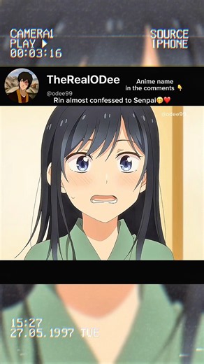 Rin almost confessed to Senpai | Pseudo Harem