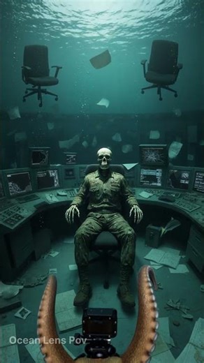 Underwater Camera Reveals Abandoned Military Base 👀