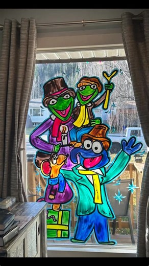 24 reactions | A Muppet’s Christmas Carol holds a very warm cosy spot in my heart so when one of my clients asked for this to be painted in their home, I was so excited Gonzo is my personal favourite character And I hope that you enjoy it as much as my clients do 勺勺勺 | MP Make-up Artistry , Prince George BC | Facebook