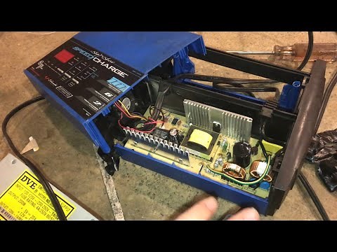 (FIX) schumacher 15a automatic battery charger (BAD capacitor)