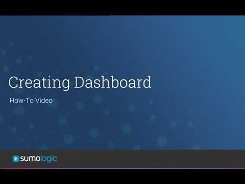 Sumo Logic: Creating Metric Dashboards