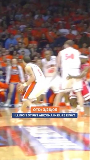 #OTD in 2005, Deron Williams’ late 3 helped Illinois, once down 15 points, force OT in an epic Elite Eight comeback vs. Arizona. | Big Ten Network