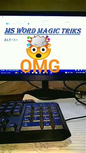 Computer Ms Word Magical Tricks🦂🦂🦂#computereducation #computertips #computertricks#computertechnic