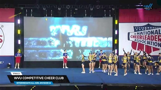 WVU Competitive Cheer Club [2025 Intermediate All-Girl Division IA Finals] 2025 NCA & NDA College Nationals