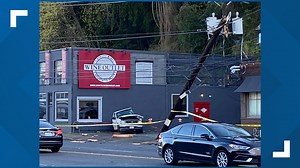 Deadly single-vehicle crash closes Elliot Avenue in Seattle's Uptown neighborhood Monday