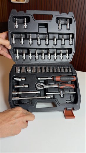 BUILDSKILL 1/4 inch socket set 46 Pcs #toolreview #shortsfeed #shorts