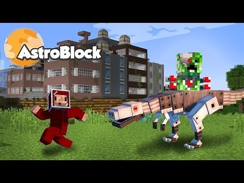 MECHANICZNE POTWORY! - Minecraft Astroblock