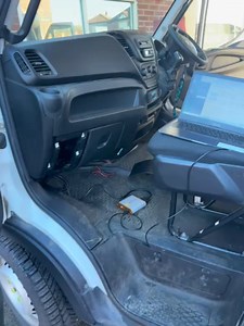 Iveco Daily in today for custom stage one remap and speed limiter...