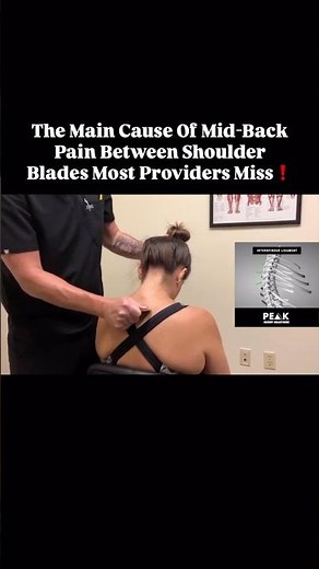 A Common & Most Fixable Cause Of Mid-Back Tension That 99 Percent Of Providers Miss❗️