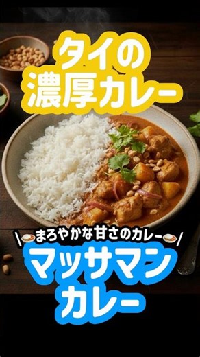 [Recipe] Thai "Massaman Curry" – Rich Thai Coconut Curry 🍛🇹🇭 #Dinner #Cooking #Recipe #Menu #Curr...