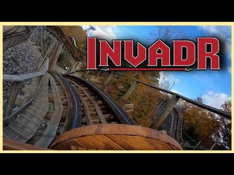 InvadR 4K Front Row On-Ride POV | Busch Gardens Williamsburg
