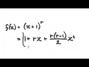 Video 1409 - Quadratic Approximation Formula - Part 2