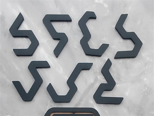 数学老师自制原创解谜拼图puzzle《扭曲2》，43个谜题难度6～9级