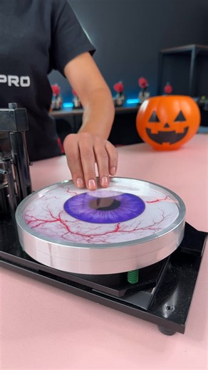 Custom pin made with MPRO 6.0" Manual Press This machine is perfect for pins and photo frames | MPRO