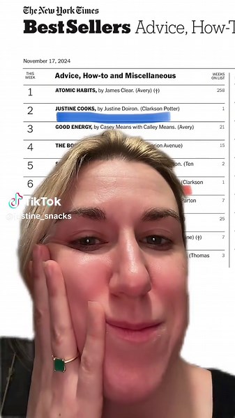 Justine Cooks NYT Best Seller Butternut Squash Recipe