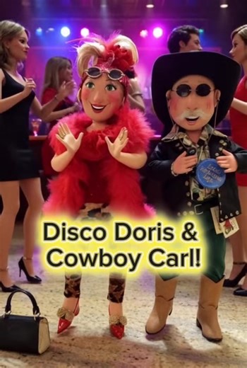 When disco meets cowboy… and nobody sits down. 🤠🪩 #dolls #customdoll #dollcollector #handmadedoll #dollsoftiktok