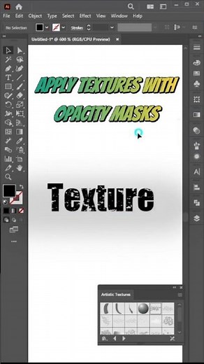 Apply Textures with Opacity Masks in Adobe Illustrator | Quick Tutorial | Vectorize My Design