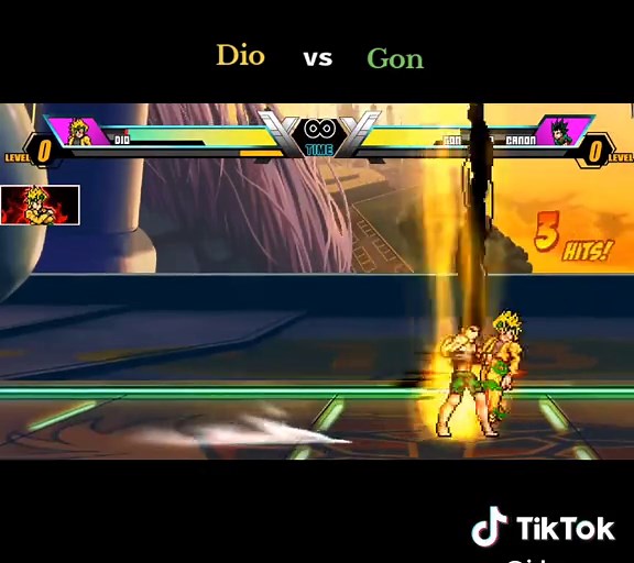 Dio vs Gon Game: Jump Force Mugen