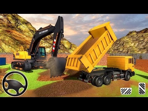 👷 New City Road Construction Simulator 3D Game 🚧 - City Road Construction Gameplay