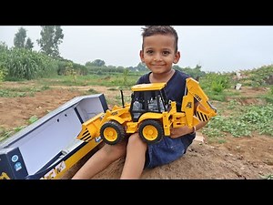 Bruder JCB 4cx Backhoe Loader Unboxing Video | JCB Toys | CN Toys
