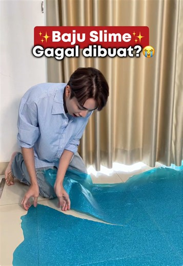 Pengalaman Pertama Robek Slime Kering