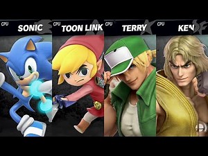 Super Smash Bros. Ultimate - Ace Driver Victory Lap timed battle