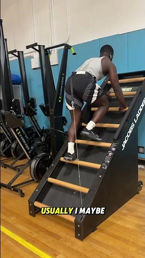 Jacob’s ladder 12 minute workout #cardio #workout