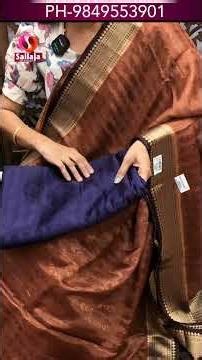 Premium H.O Silk Sarees ✨ Party Wear Collection ‪@sailajasilks‬ 9849553901 #sareelove #silksaree